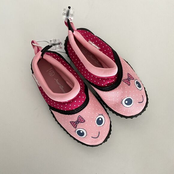 Just Speed Water Shoes Kids Size 7M Pink Slip On Comfort Beach Pool - Picture 9 of 11